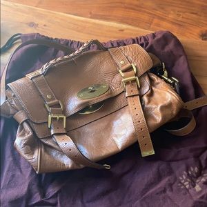 Authentic Mulberry Alexa Bag with dust bag.
